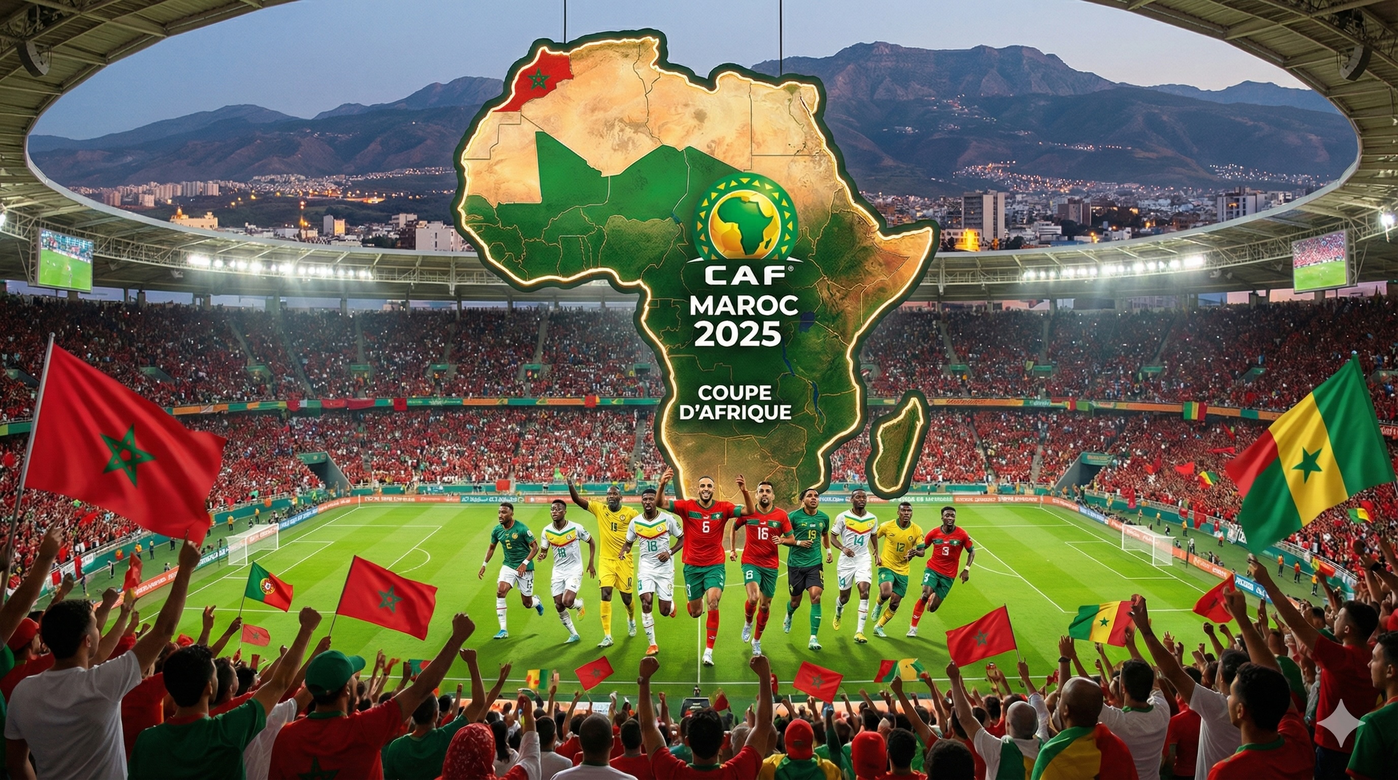 Stade moderne au Maroc prêt pour la Coupe d'Afrique 2025